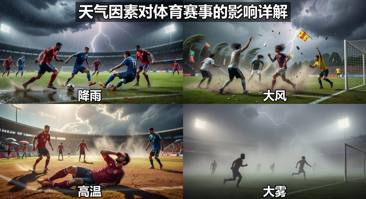 万博体育app：天气因素 Weather Factors 对体育赛事的影响与博彩策略