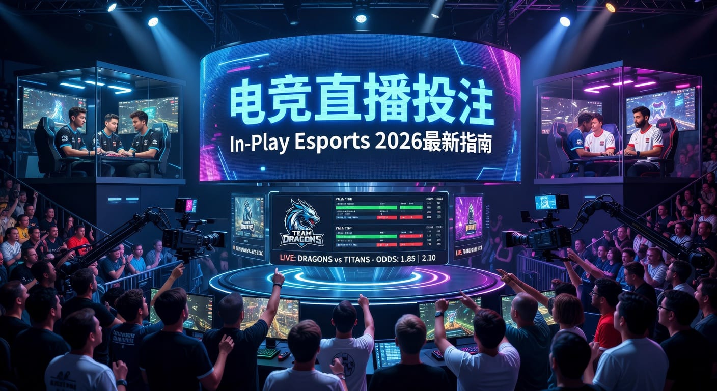 电竞直播投注 In-Play Esports 2026：实时博彩策略与技巧分享