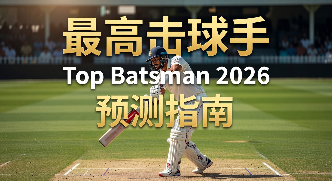 2026世界杯投注：探究最高击球手 Top Batsman 的数据洞察与制胜策略