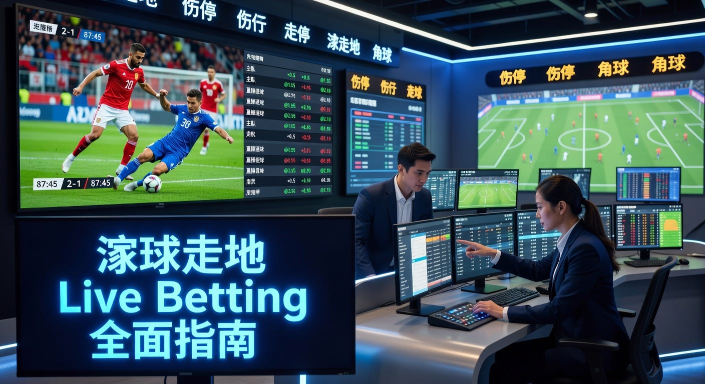 体育实时赔率：滚球走地 Live Betting 策略解析