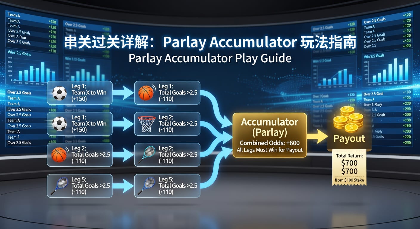 过关 parlay accumulator：2026世界杯竞猜多重投注策略与技巧