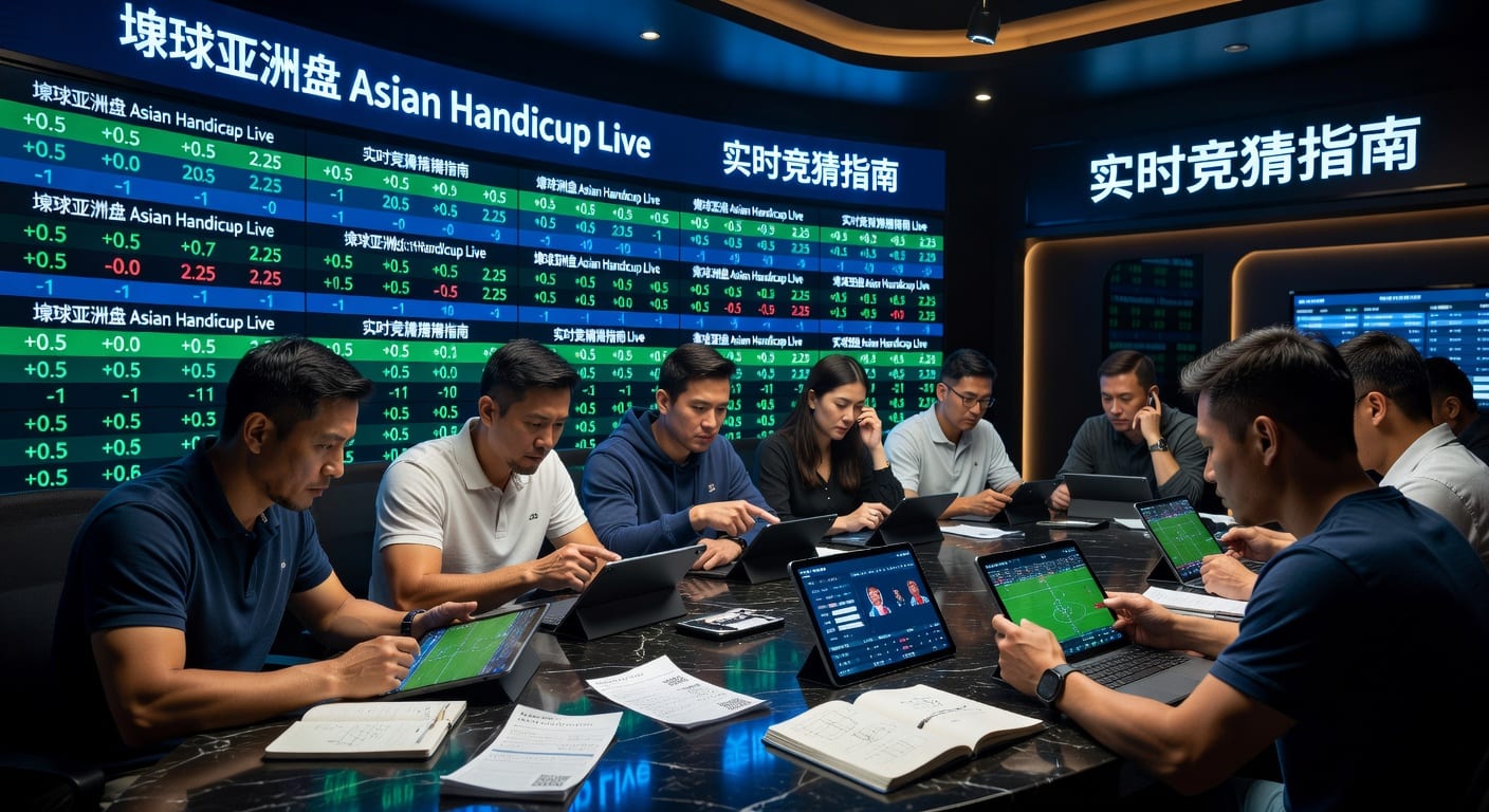 滚球亚洲盘 asian handicap live 实时看盘与判断