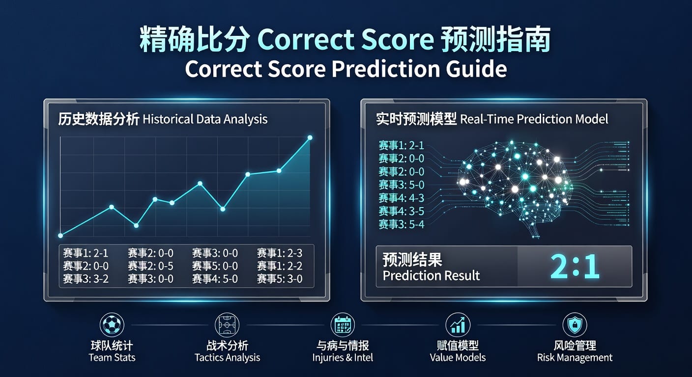 精确比分 correct score 实战解析｜冠军体育APP