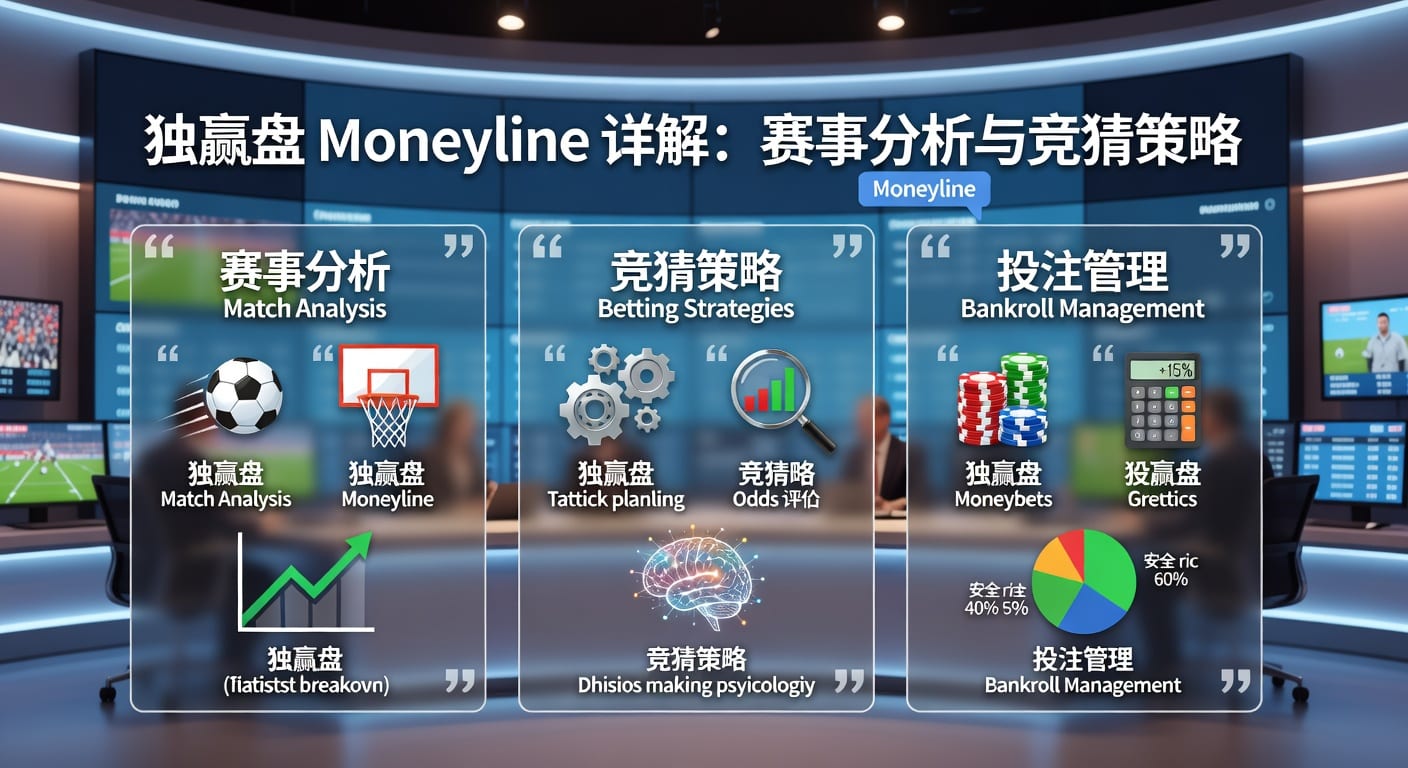 独赢盘 moneyline 读法与实战判断